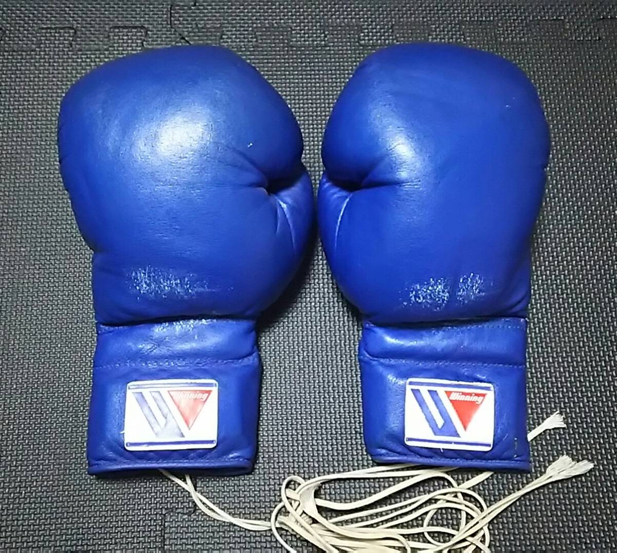 winning ウイニング ボクシンググローブ 10oz 旧アマチュア試合用①
