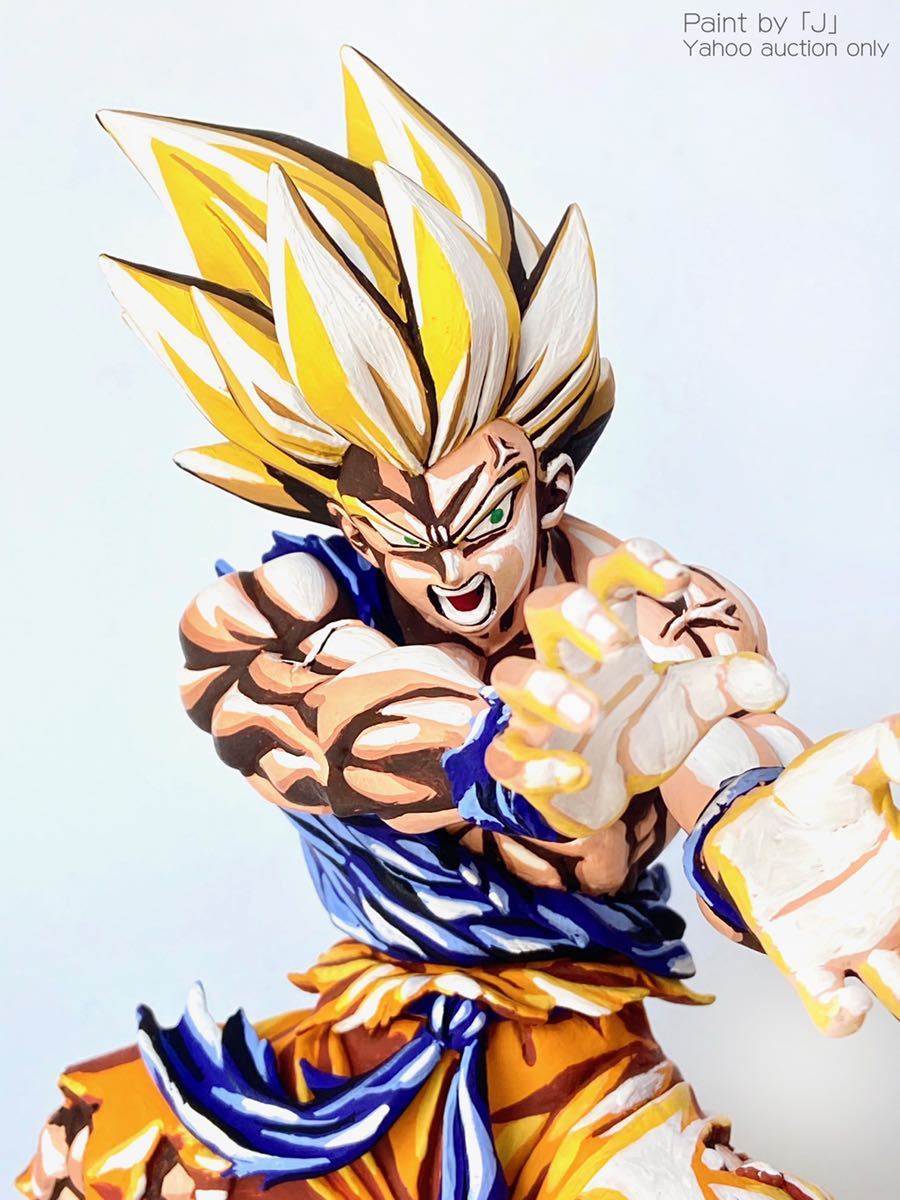 ドラゴンボール孫悟空二次元塗装かめはめ波フィギュアリペイント