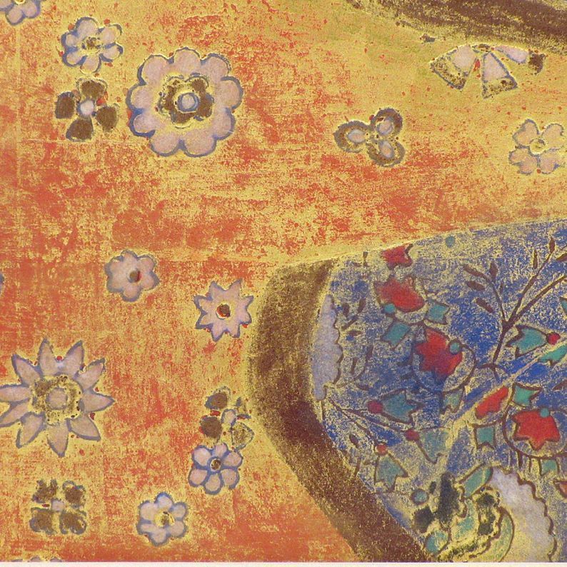 石踊紘一 花を持つ娘 石踊紘一 花を持つ娘 - メルカリ