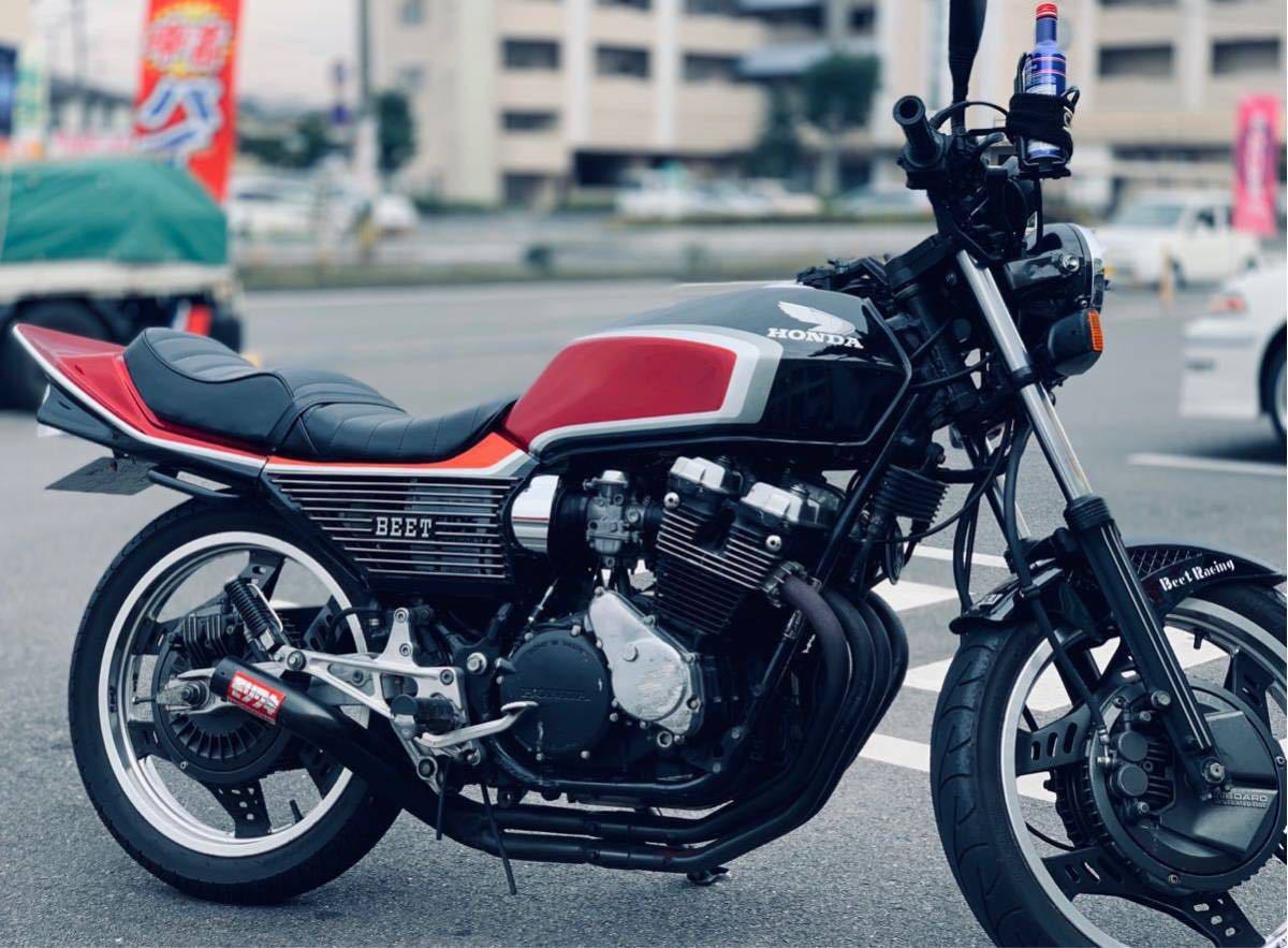 CBX 青白 ガソリンタンク CBX400F CBX550F 1型 当時物 街道レーサー