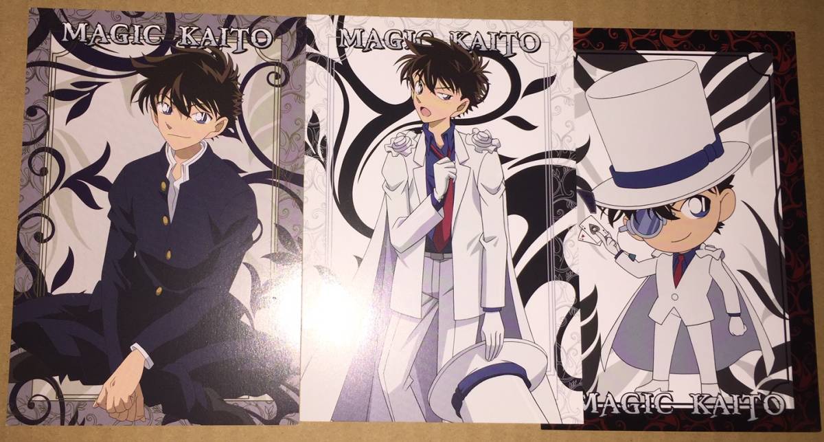 まじっく快斗 名探偵コナン ポストカードセット 怪盗キッド 黒羽快斗