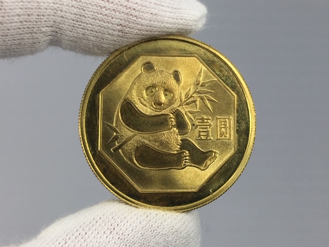 SALE 希少1983年 中華人民共和国 パンダ 壱圓 金貨① SALE 希少