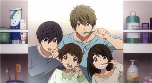 ハイ☆スピード! 橘真琴 フルグラフィックTシャツ Free!