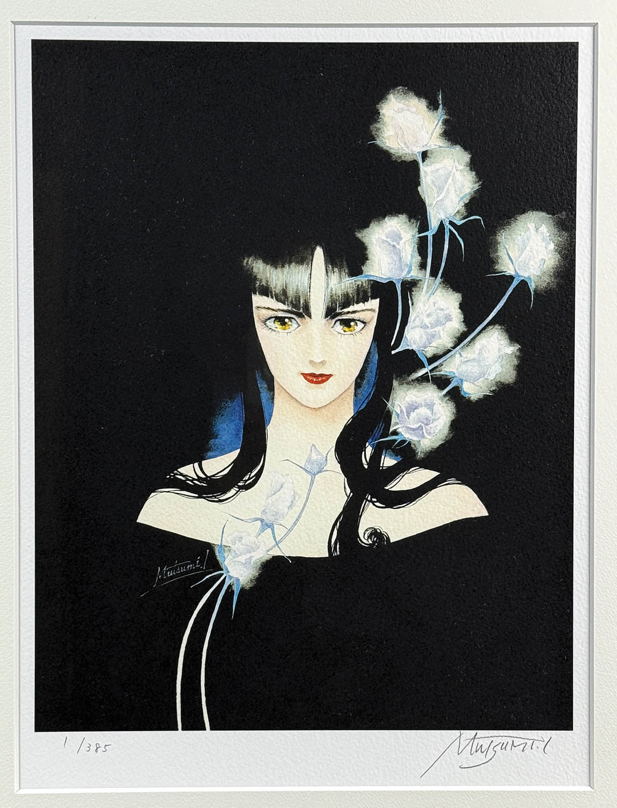 いのまたむつみ 直筆サイン入りイラスト いのまたむつみさん 直筆