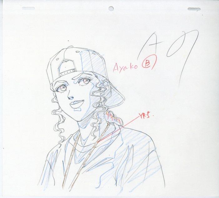 スラムダンク「あやちゃん☆セル画」 SLAM DUNK-スラムダンク- 原画 彩子