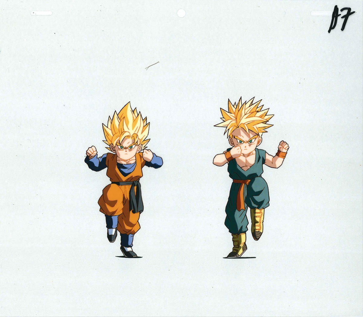 J*1様 ドラゴンボールZ 大判セル画 悟天 クリリン トランクス J*1