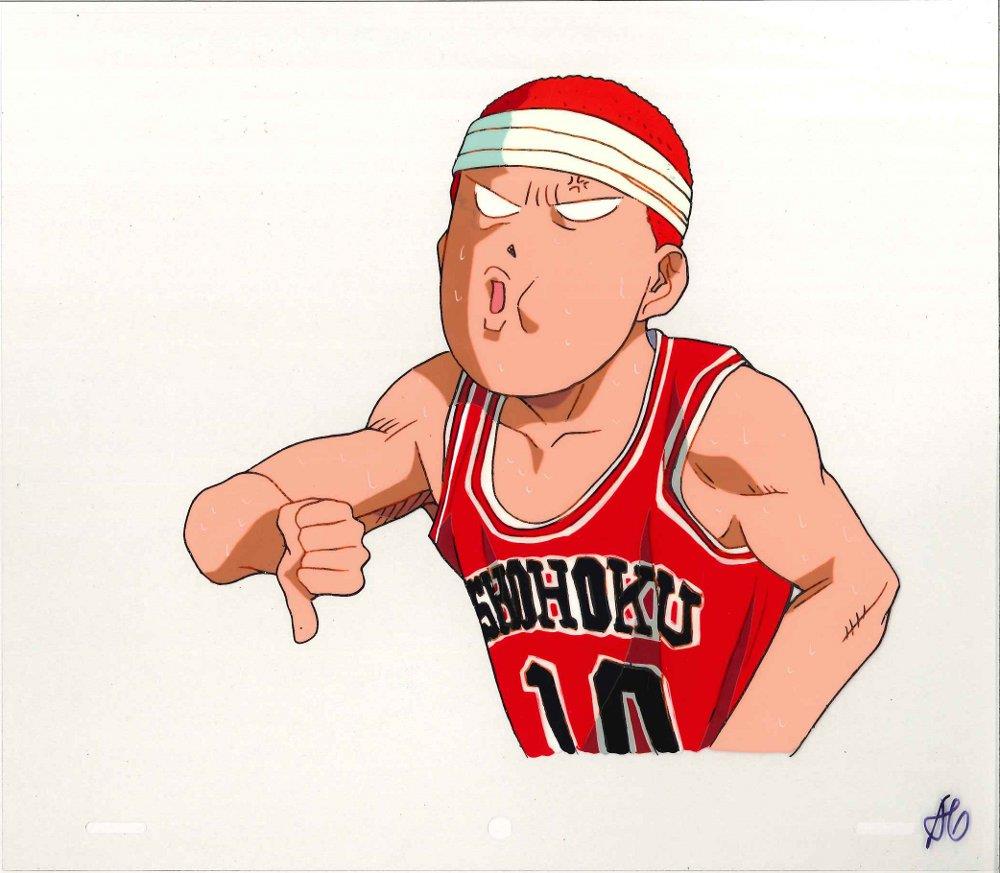 スラムダンク】桜木花道 セル画＋下絵付【激レア】slam dunk anime