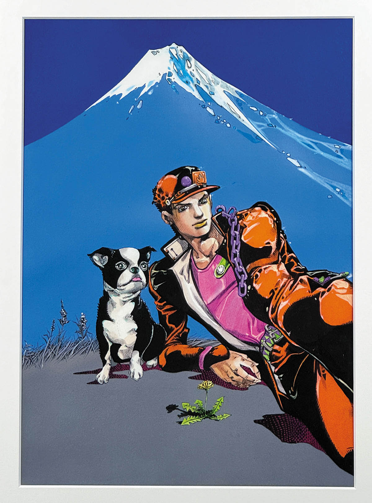 ジョジョの奇妙な冒険 複製原画 承太郎 ジョジョの奇妙な冒険 複製原画