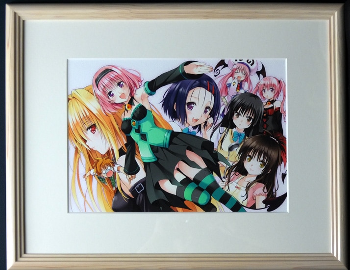 To LOVEる-とらぶる-』高級複製原画 To LOVEる-15周年記念原画展描き