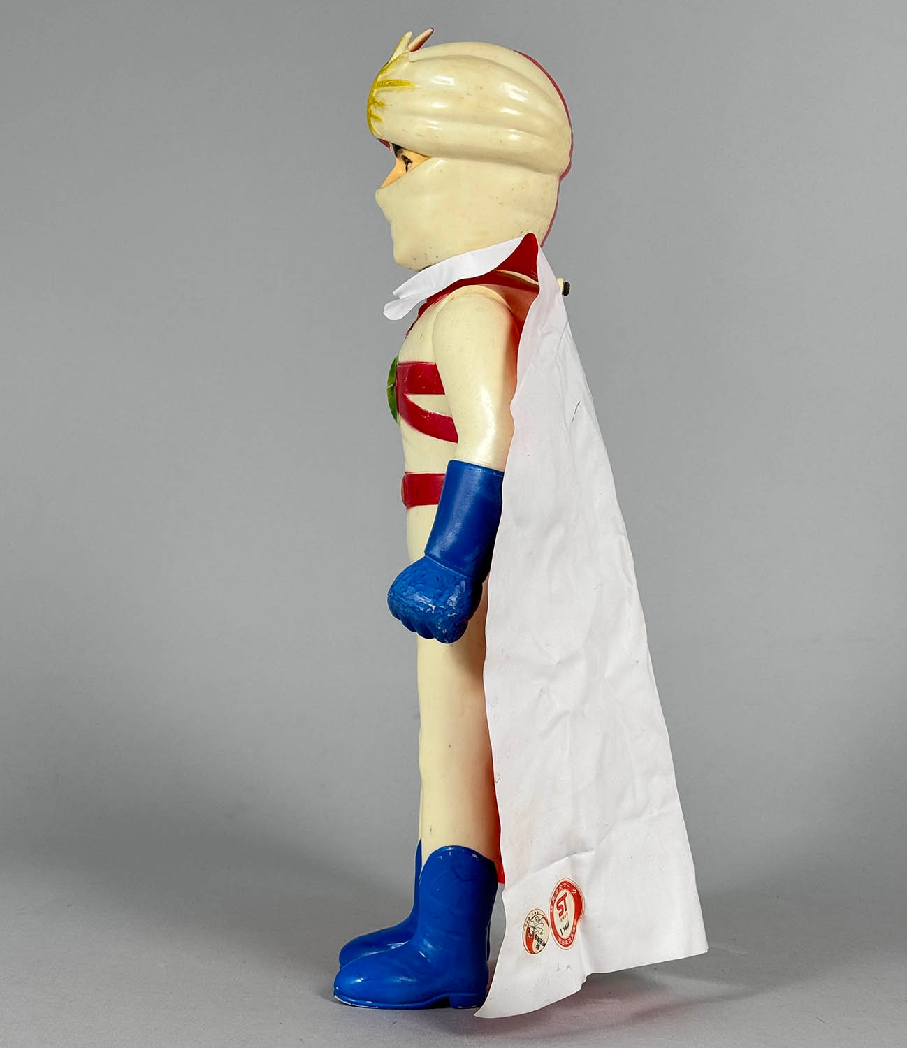 中古品 レインボーマン，ソフビ，人形，タカトク，T.T，萬年社，愛プロ