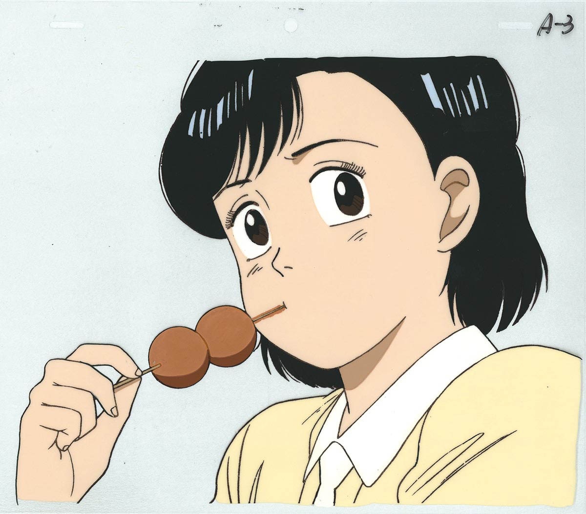 非売品）YAWARA!セル画 猪熊柔 制服 非売品）YAWARA!セル画 猪熊柔