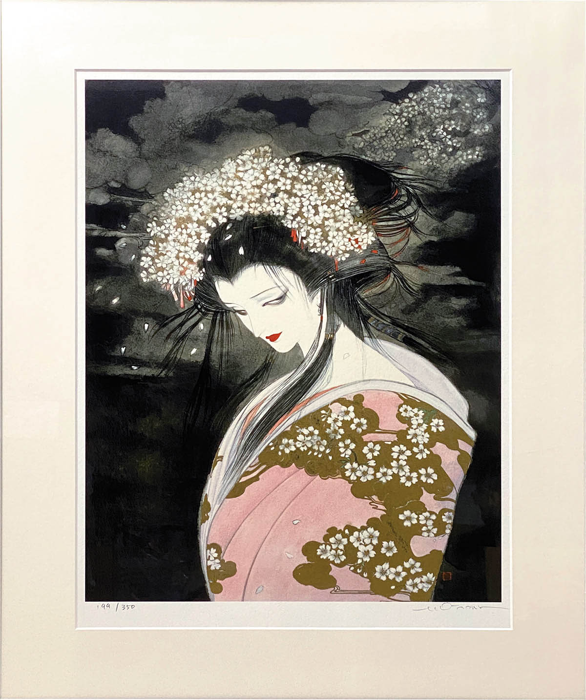 天野 喜孝先生の直筆イラストサイン入り色紙 天野 喜孝先生の直筆