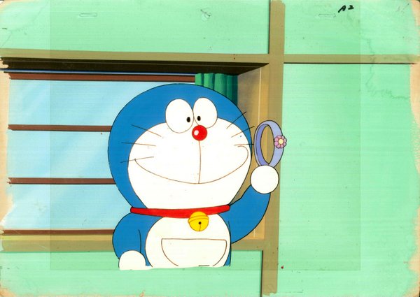 ヴィンテージ】ドラえもんセル画背景画付き