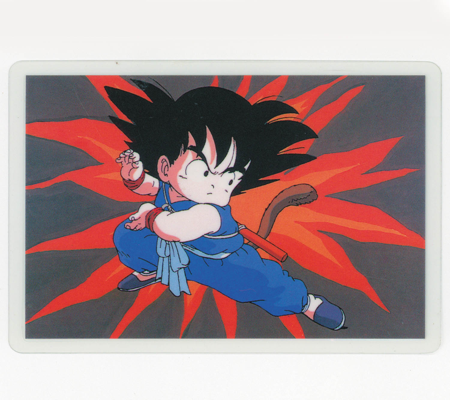 7491] ドラゴンボール ラミカ 【07】 悟空(青道着・構・横)