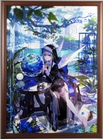 おまもりひまりサイン入り複製原画 おまもりひまりサイン入り複製原画