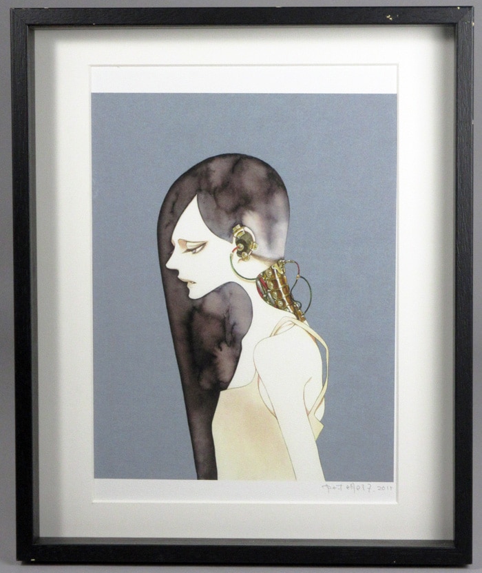 同級生 卒業アルバム ジャージ 中村明日美子 複製原画 サイン入り