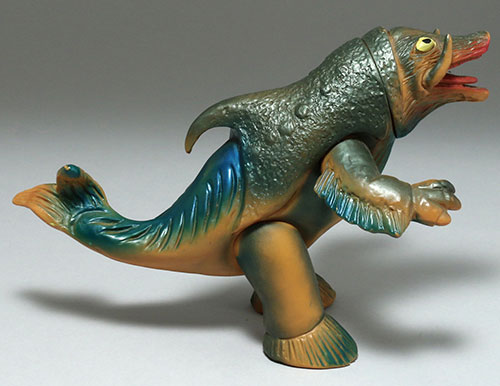 □マルサン オリジナル怪獣 シーブル 限定 蓄光ソフビ レア□マルサン