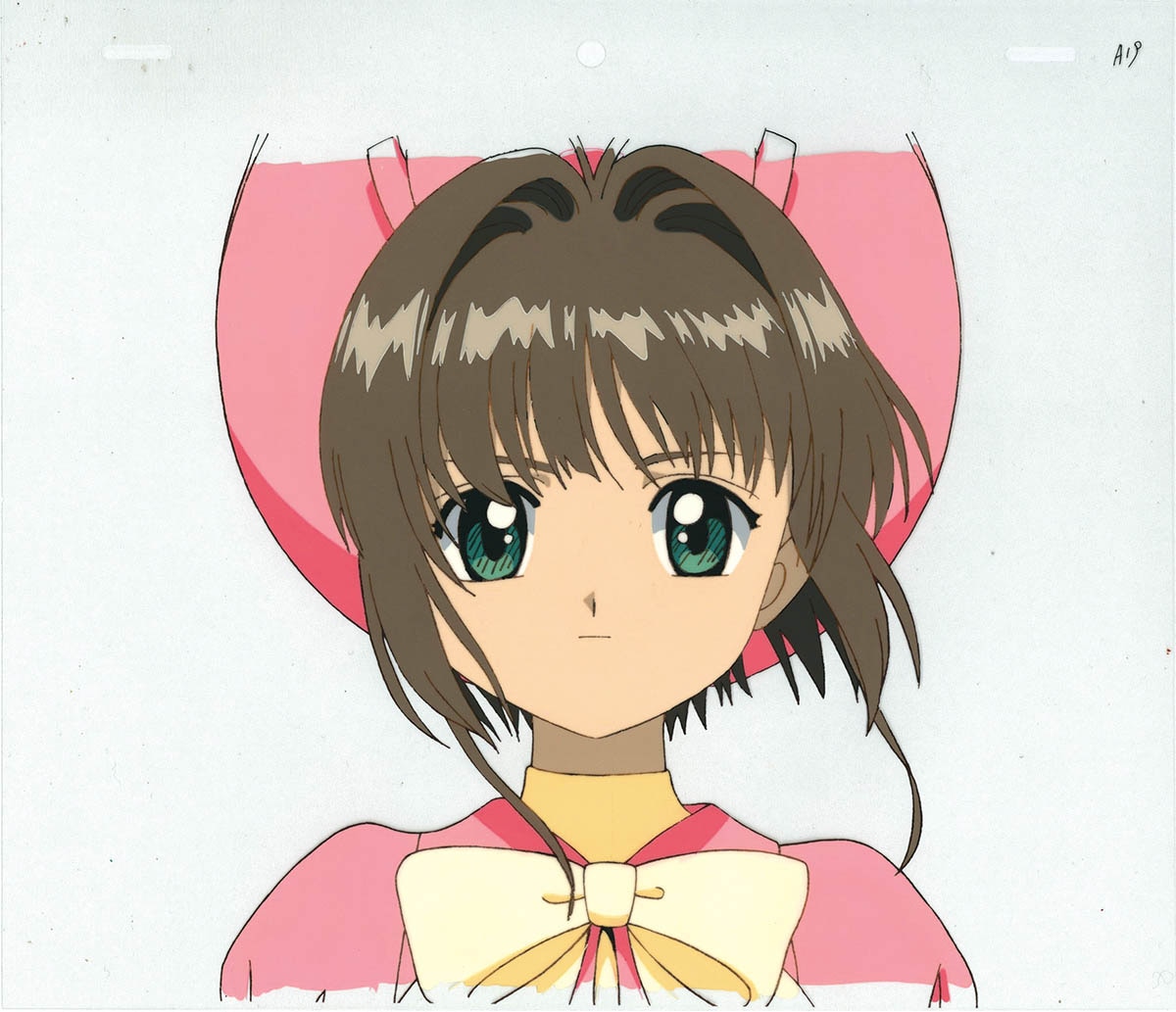 カードキャプターさくら 木之本桜と同級生セル画 3140] 劇場版カード