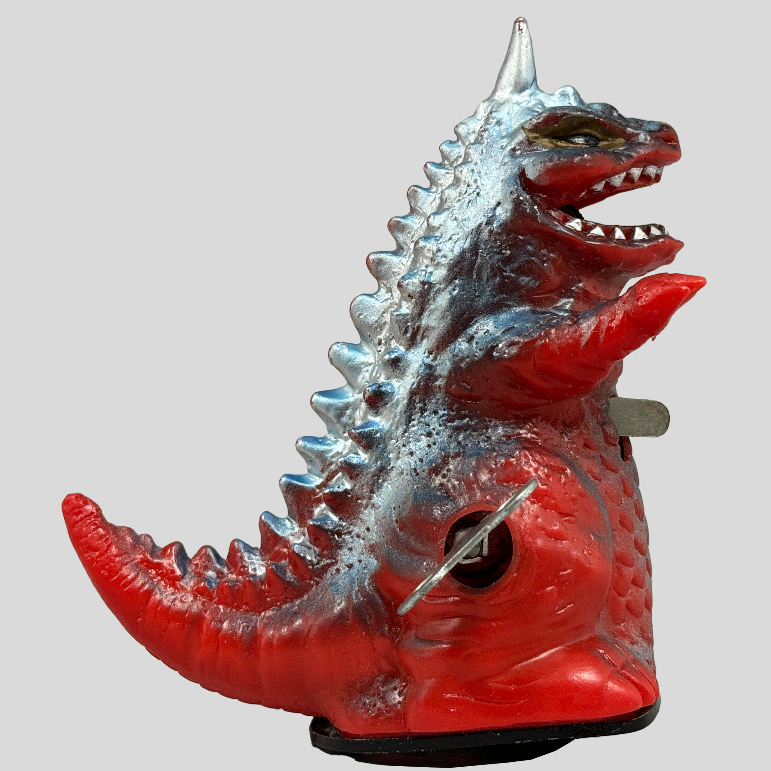 当時物 発火怪獣 ゴメラ ヨネザワ ゼンマイ 歩行 ブリキ ソフビ