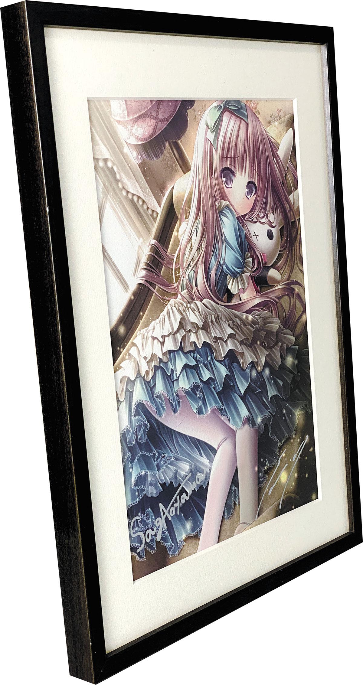 新品】ロウきゅーぶ 湊智花 複製原画【てぃんくる・蒼山サグ直筆サイン