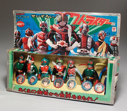 超貴重】当時物 ミニソフビ 怪人ギリーラ 仮面ライダー 毒蝶ギリーラ