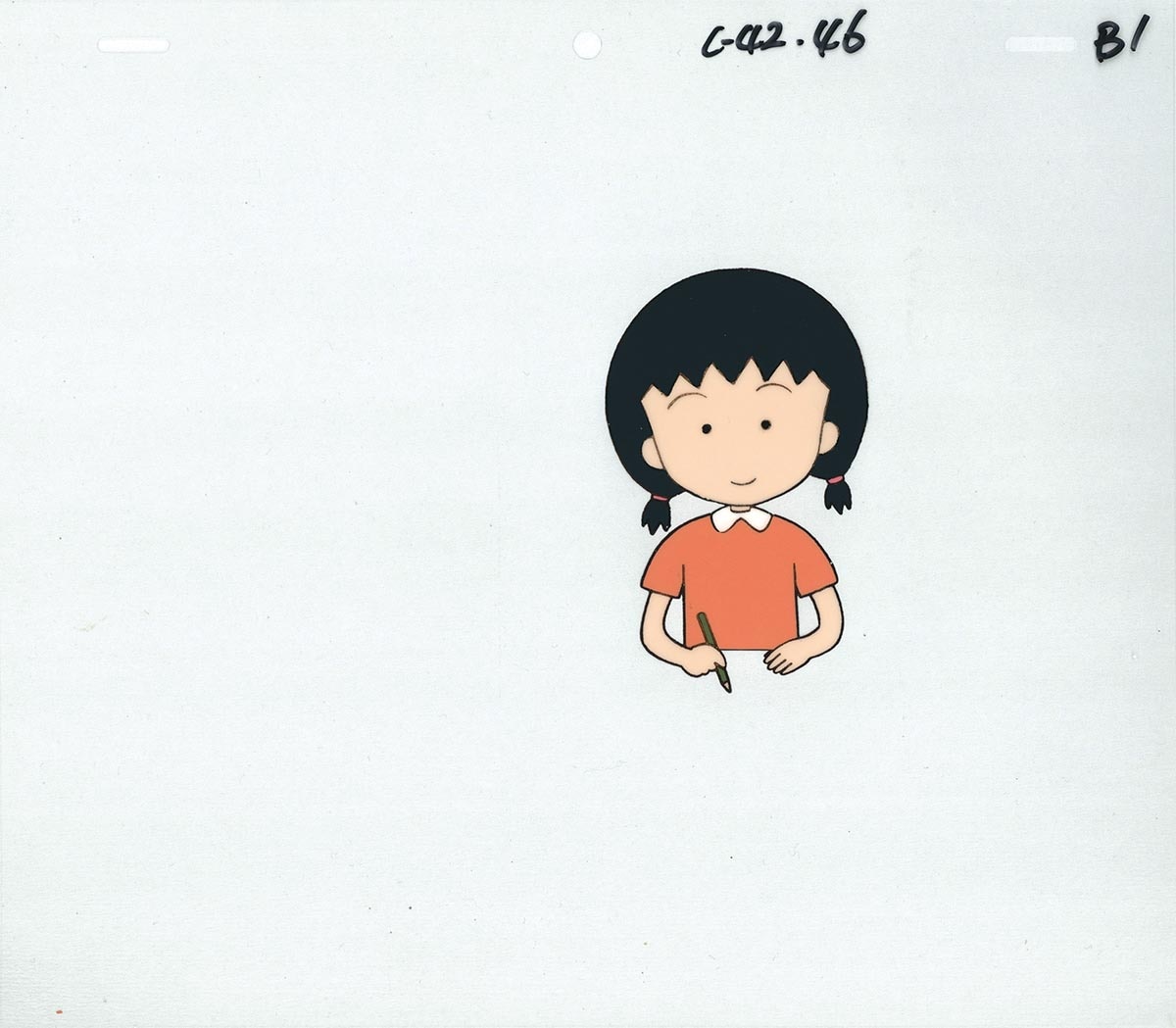 ちびまる子ちゃんセル画 A37 ちびまる子ちゃんセル画 A37 ちびまる子