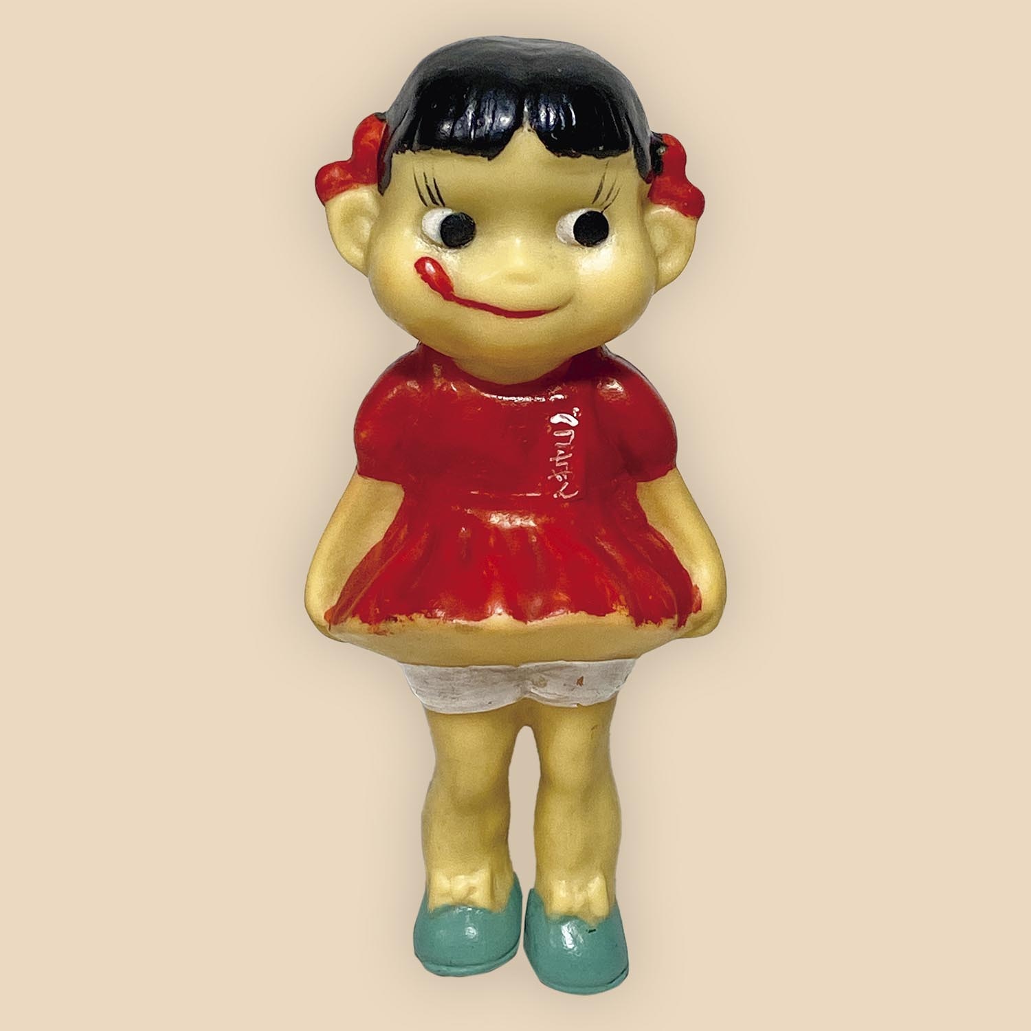 ペコちゃん(中指立てた)のスケートボードデッキ激レア品です。不二家