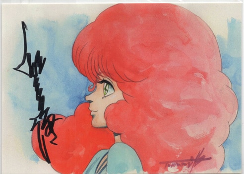 湖川友謙直筆サイン入りイラスト】ショウ・ザマ※聖戦士ダンバイン