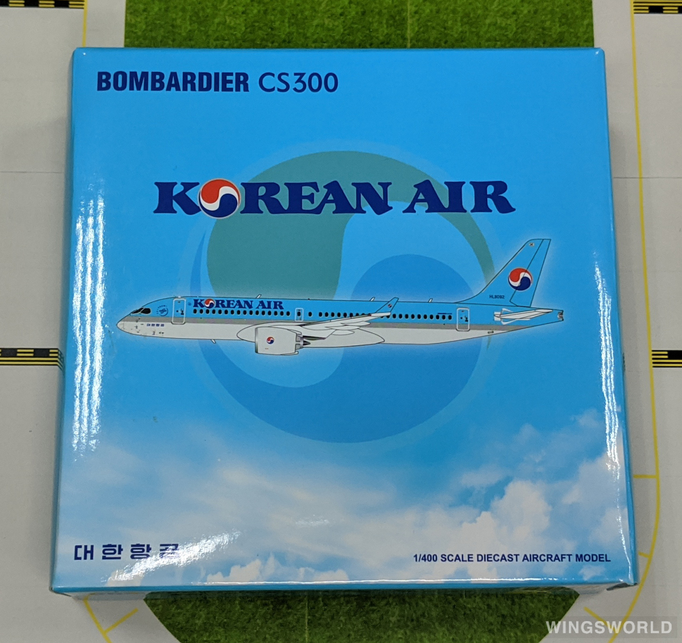 JC Wings 1:400 Bombardier CS300 Korean Air 大韩航空PX4137 HL8092