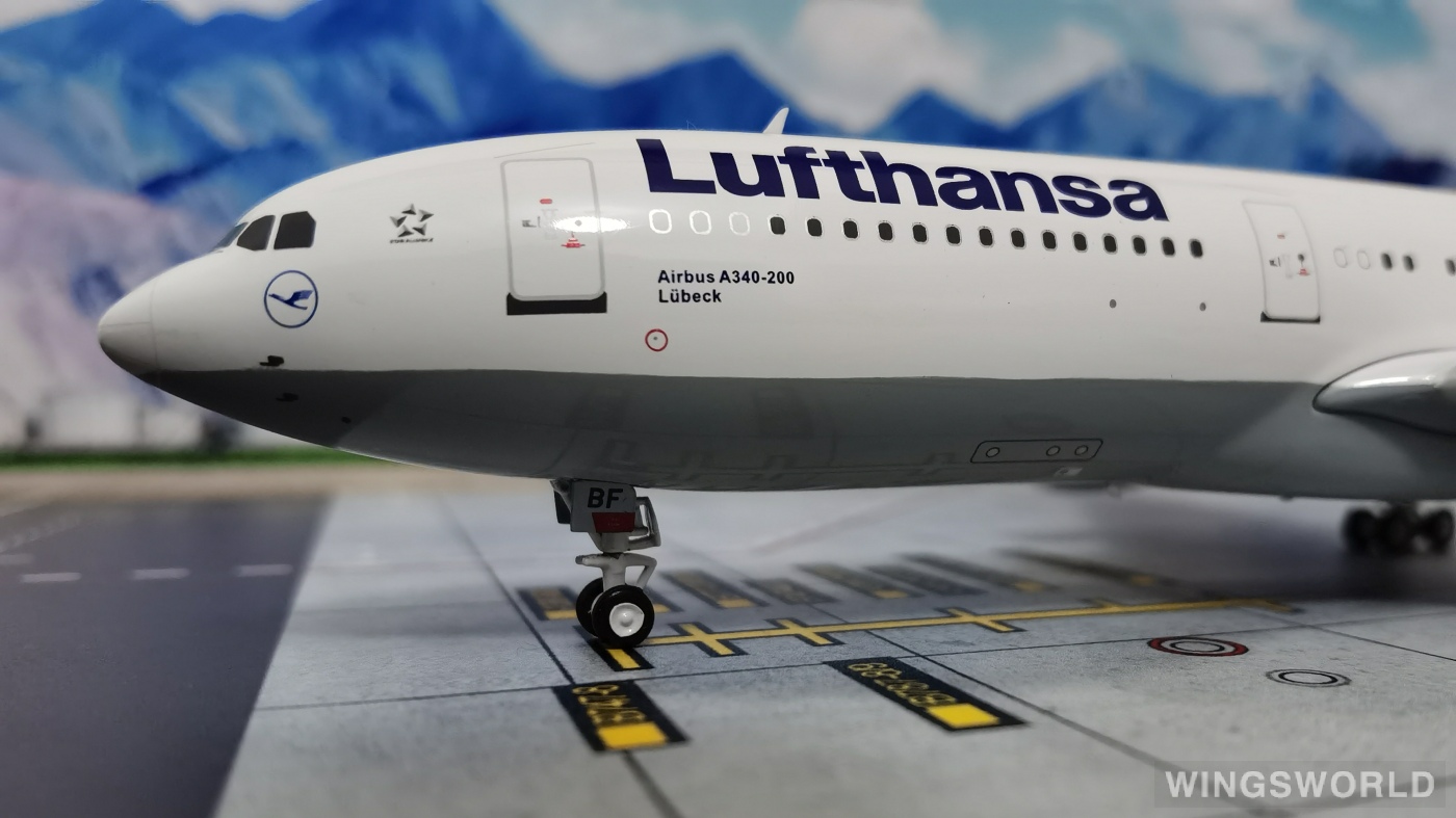 1/200 Jfox? Lufthansa A340-300 旧塗装 1/200 Jfox? Lufthansa A340