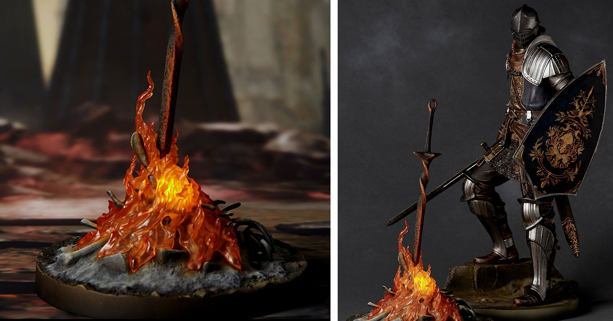 ダークソウル 篝火 フィギュア DARK SOULS Bonfire Gecco《黑暗靈魂3