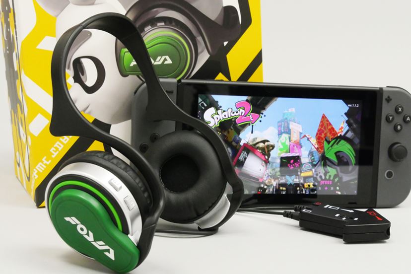 スプラトゥーン2」のボイチャ向けヘッドセット「エンペラフックHDP