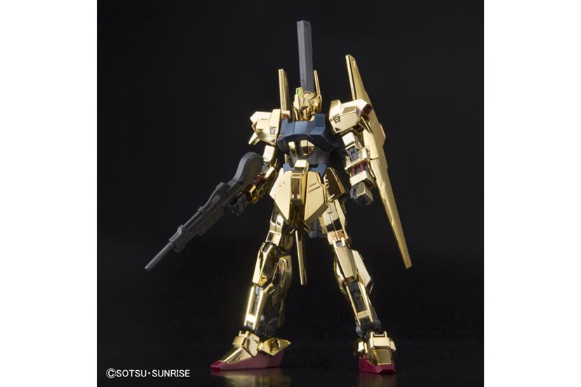 HG ディジェ 百式ゴールドコーティング Zガンダム セット 本当に金色に