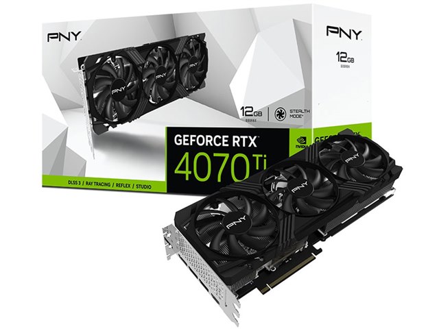 グラフィックボード・グラボ・ビデオカード manli RTX 4070ti 12gb