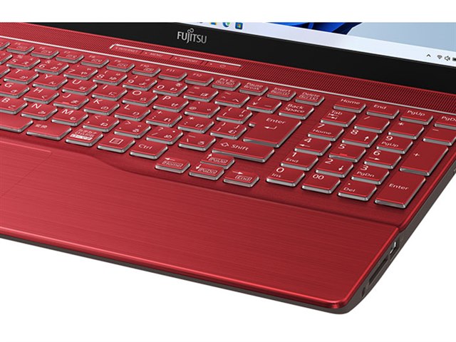 FMV LIFEBOOK AH53/F3 FMVA53F3R [ガーネットレッド]の製品画像 - 価格.com