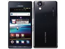 シャープ アクオス ドコモ SH-01C ブラック 携帯電話 パカパカ