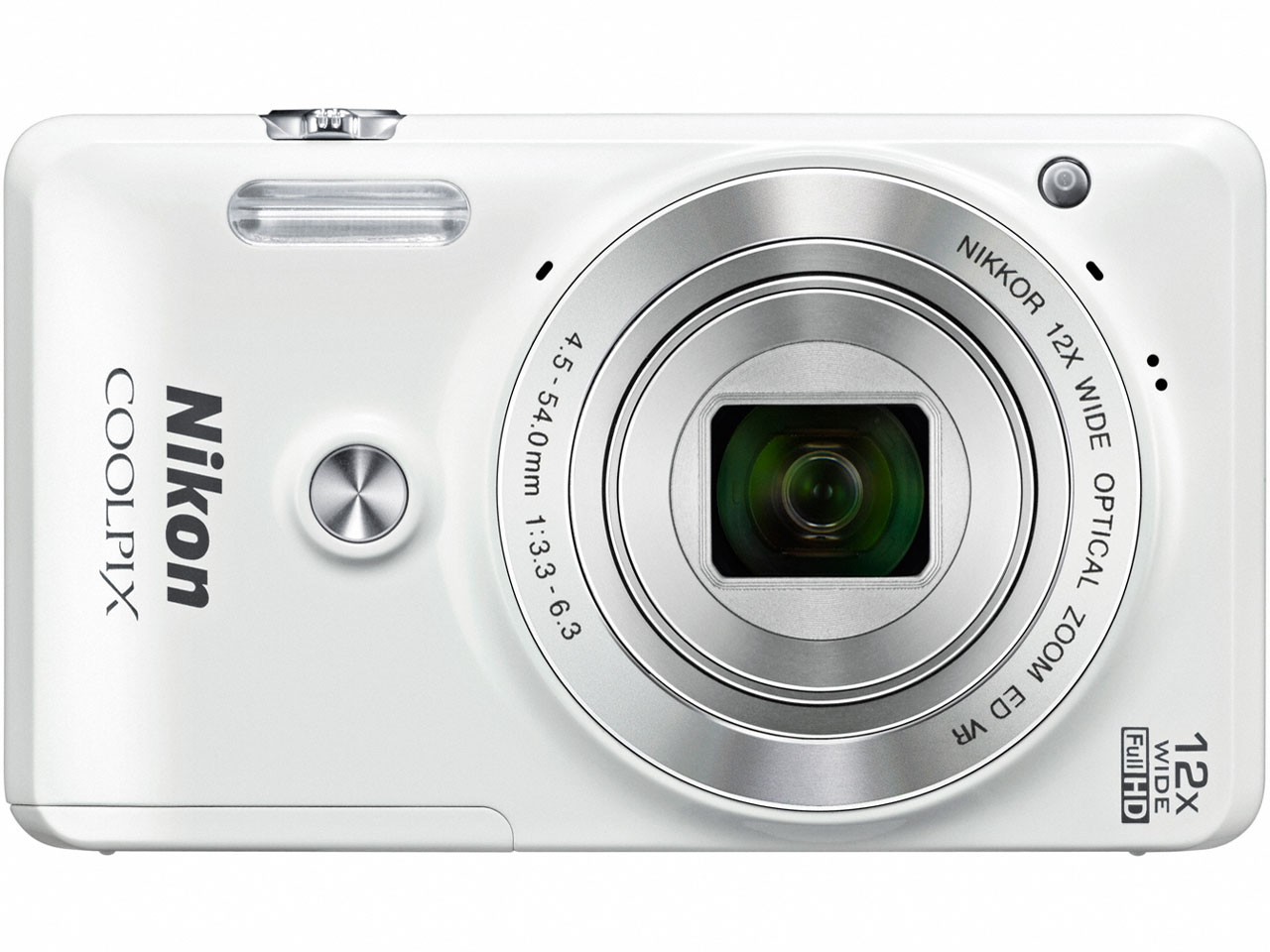 極美品】NIkon COOPIX S6900 ホワイト 動作OK ニコン COOLPIX S6900