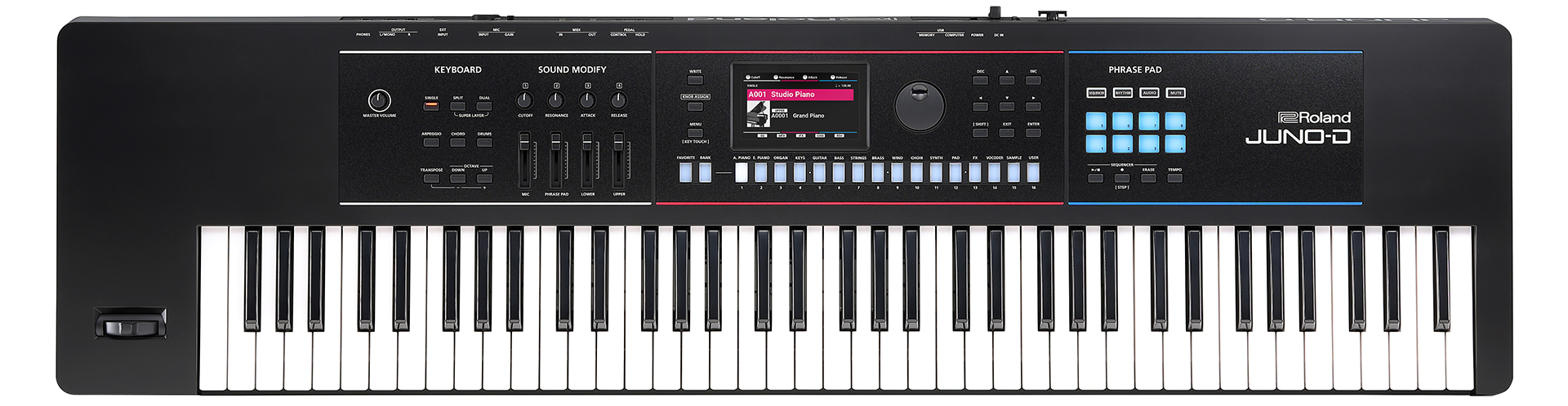 Roland JUNO-Di 61 シンセサイザー Roland JUNO-Di 61-Key Synthesizer