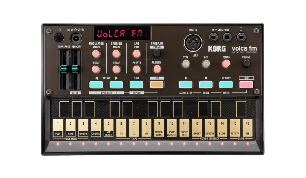 KORG : volca fm | FM音源搭載のデジタルFMシンセサイザー | Digiland