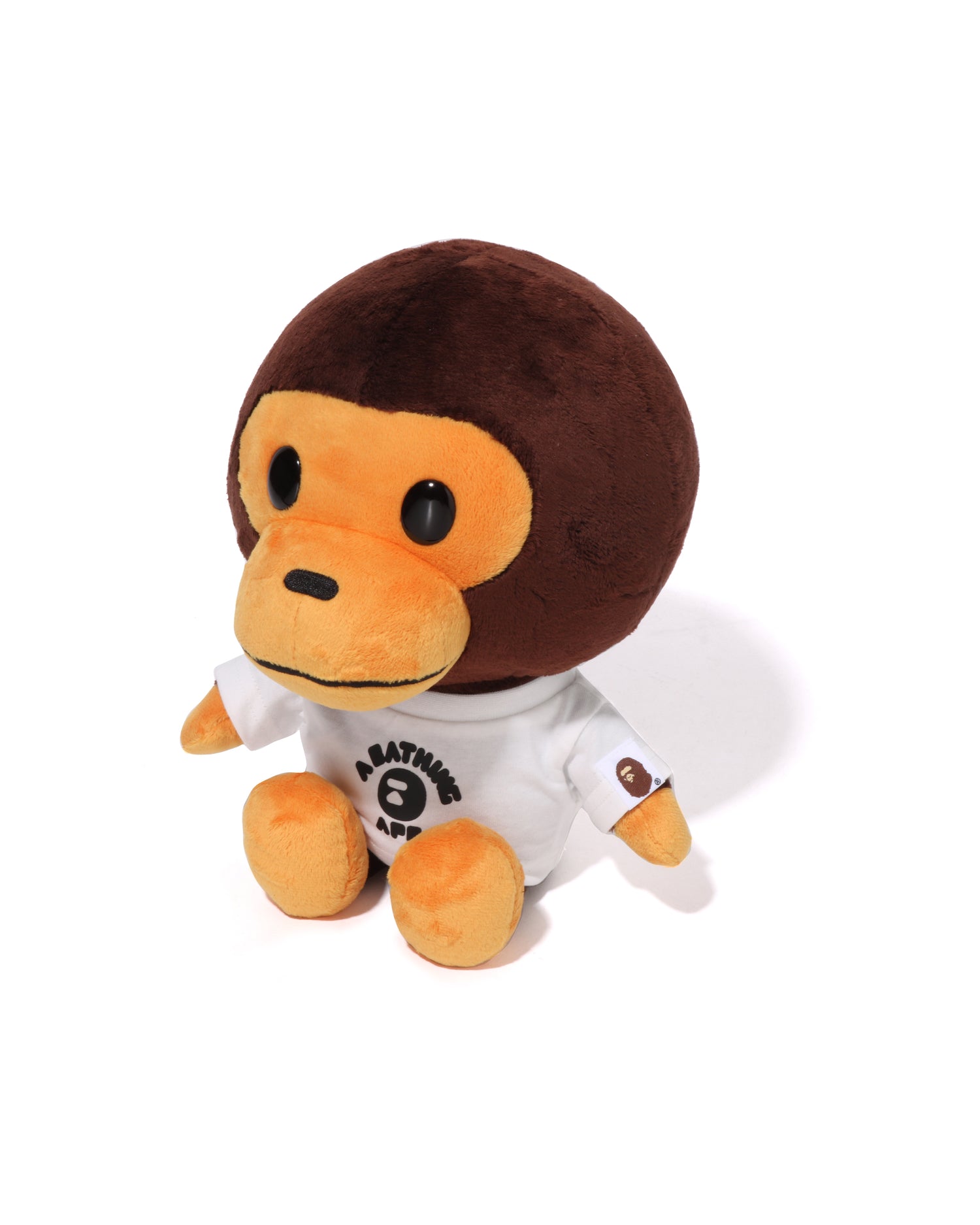 A BATHING APE® Baby Milo College Tee Plush Doll | Bape official