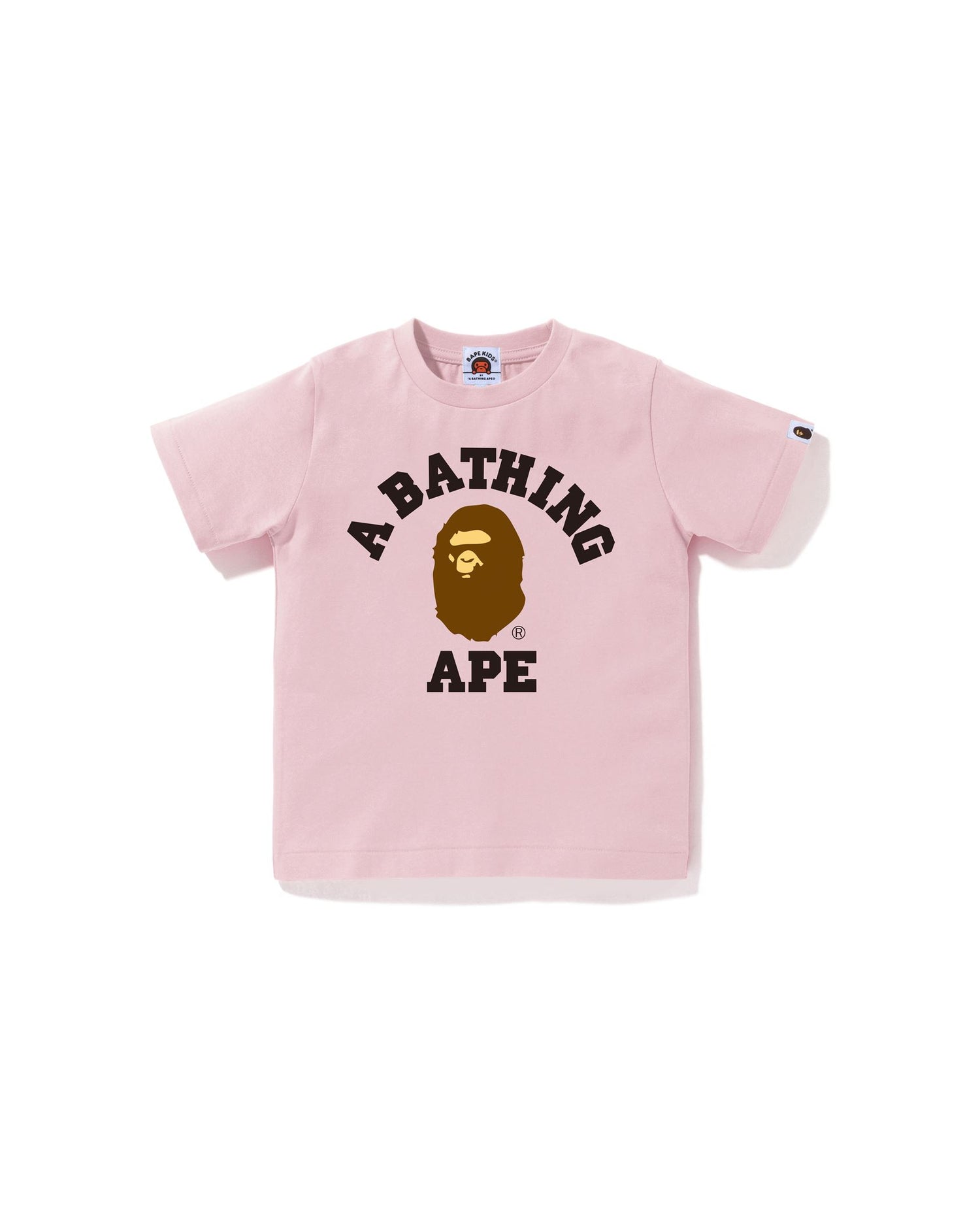 A BATHING APE® Kids College Tee | Bape official website – INT.BAPE.COM