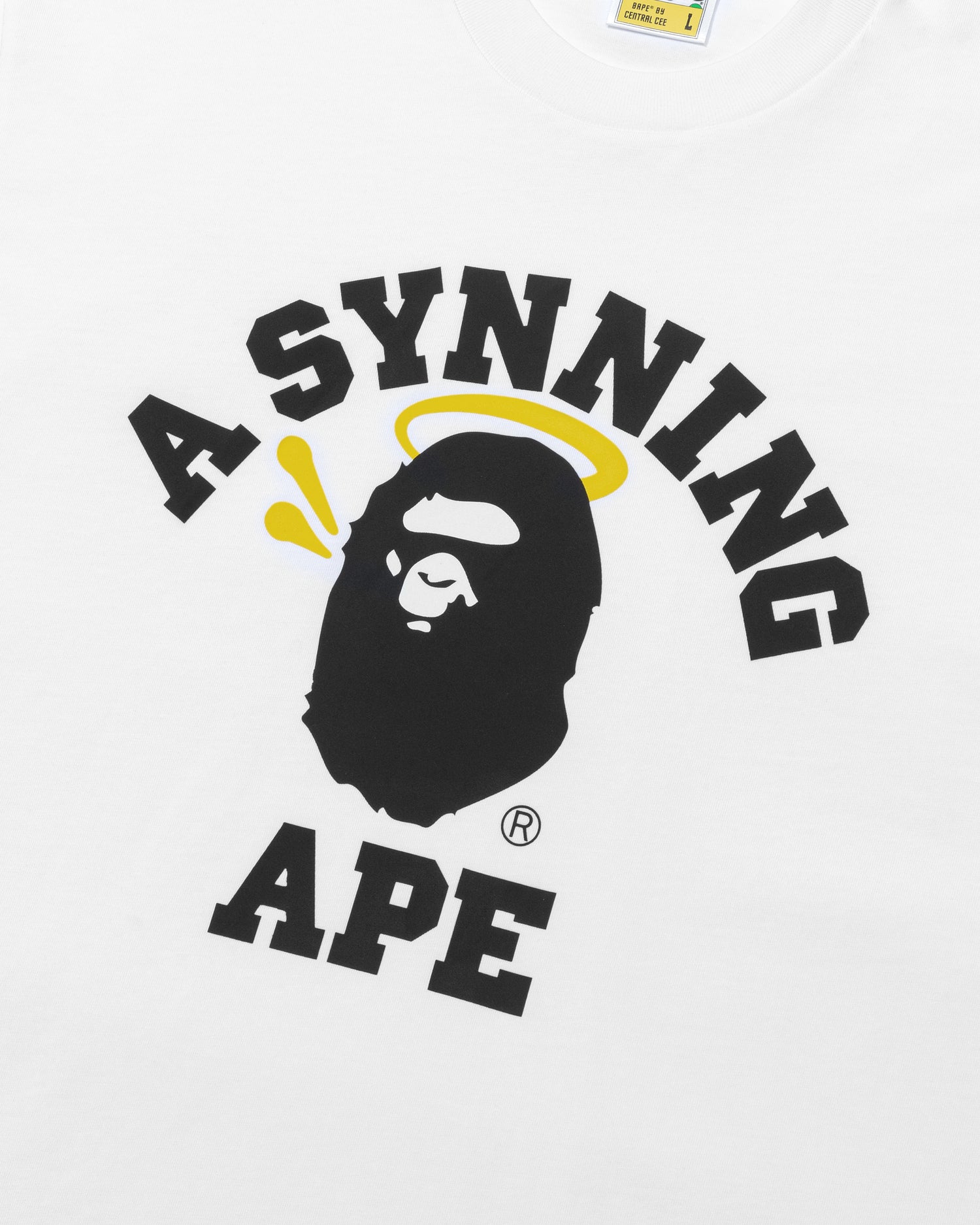 ポスター付属 Syna World × A BATHING APE Tシャツ BAPE x Syna World