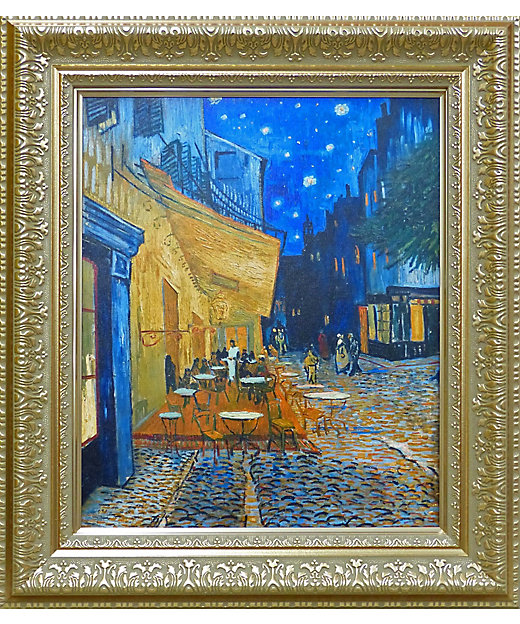 74.5cmフィンセント・ファン・ゴッホ「夜のカフェテラス」ファイン