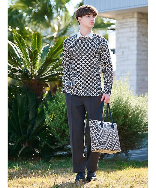 オーバーラップサークル クレリックシャツ（2002365096