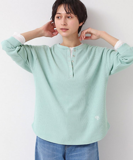 洗える】ヘンリーネックカットソー（2002429187） | Dessin