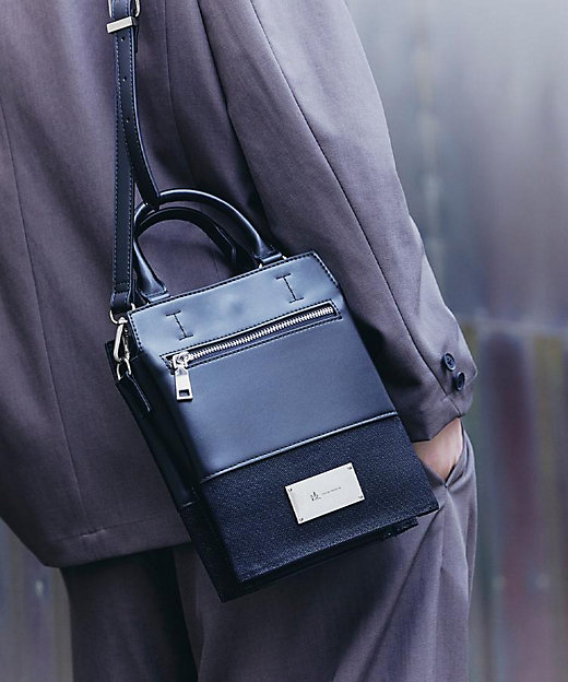 ツートンミニZIPショルダーバッグ（2002592824） | tk