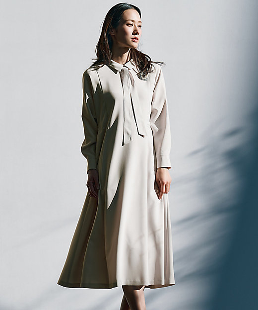 VERYコラボ】トリアセダブルジョーゼット つけ襟 ボウタイ