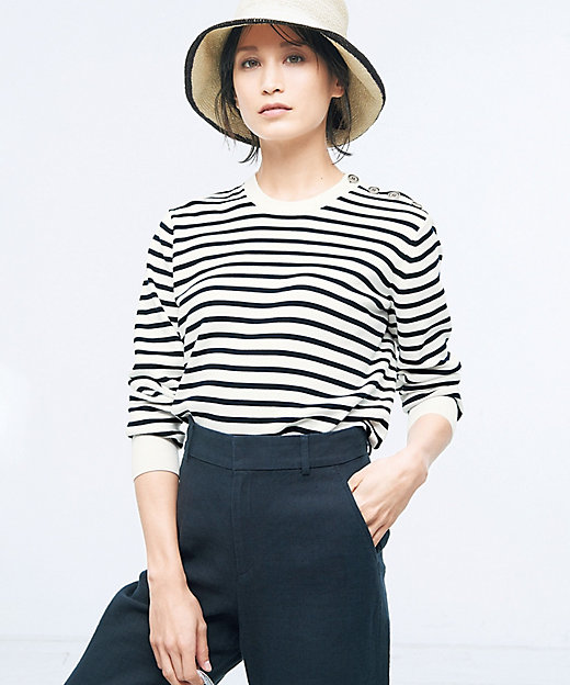 中村アンさん着用】LIBECO ラフリーリネンワイドパンツ（検索