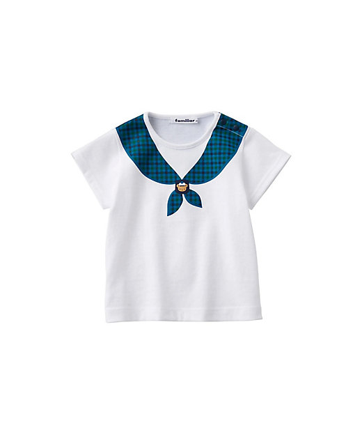familiar ファミリア 夏服 セーラー Tシャツ ボトムス セットアップ