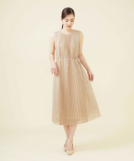 ラメチュールプリーツドレス | Sybilla (Women)/シビラ | 三越伊勢丹